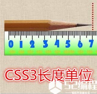 带你认识CSS3中新的长度单位_CSS3教程_新长度单位_CSS单位_编程学习网